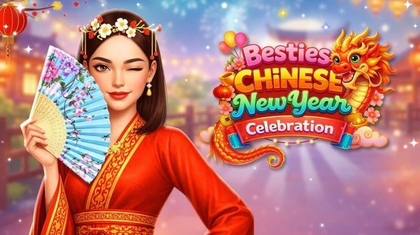 Besties Chinese New Year Celebration: Dress Up Game
