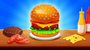 Burger Cafe: Kids Cooking Game Online