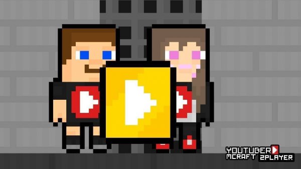 Youtuber Mcraft 2Player: Prison Escape Game