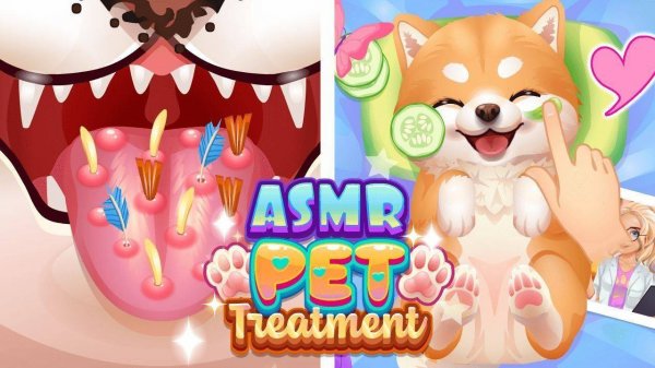 ASMR Pet Treatment: Relaxing Pet Care Game