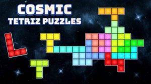Cosmic Tetriz Puzzles: Space Puzzle Game Online
