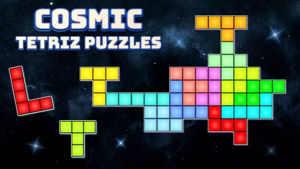 Cosmic Tetriz Puzzles: Space Puzzle Game