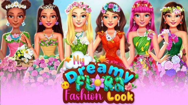 My Dreamy Flora Fashion Look: Dress Up Game