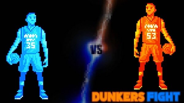 Dunkers Fight 2P Basketball Game