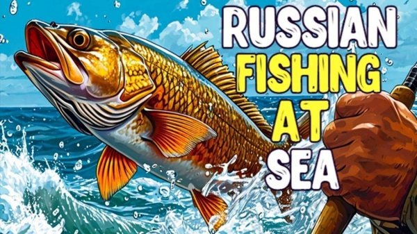 Russian Fishing at Sea: Ocean Adventure Game