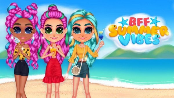 BFF Summer Vibes Fashion Game Online