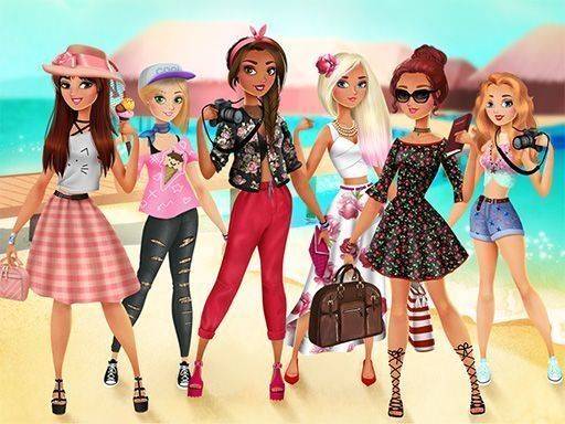 Vacation Summer Dress Up Game