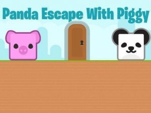 Panda Escape With Piggy Adventure Game Online