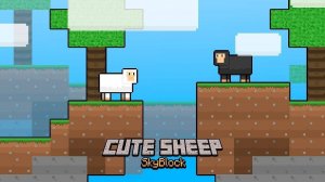 Cute Sheep SkyBlock: Escape Adventure Online Game