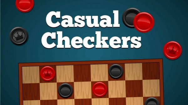 Casual Checkers: Classic Board Game