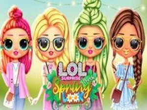 Spring Doll Styling Game