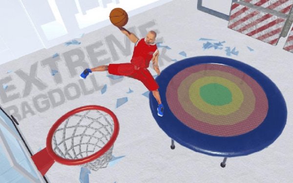 Ragdoll Mega Dunk - Extreme Basketball Simulator
