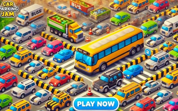 Bus Mania - Car Parking Jam Puzzle Game